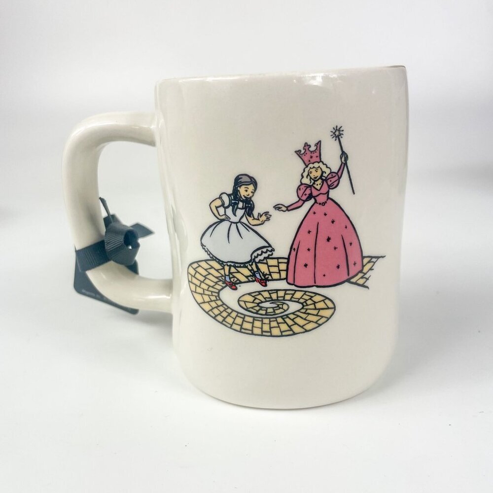 Rae Dunn The Wizard of OZ Follow The Yellow Brick Road Mug Cup Dorothy - Picture 3 of 7